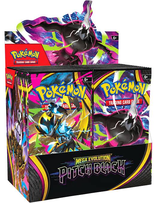 Pokemon TCG Pitch Black Booster Box komplet igralnih kart