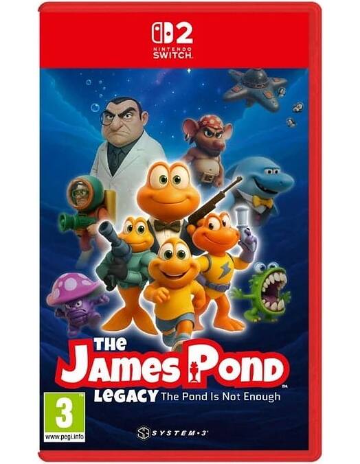 James Pond Legacy The Pond is not Enough (SWITCH 2)