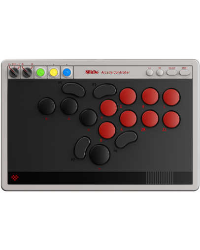 8BitDo Arcade Stick igralna palica za Xbox in PC sive barve