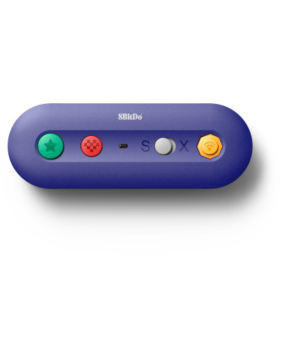 8BitDo GBros. brezžični adapter za GameCube kontrolerje