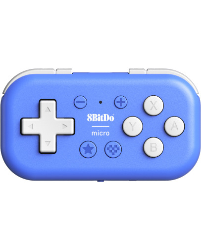 8BitDo Micro Bluetooth brezžični igralni plošček modre barve
