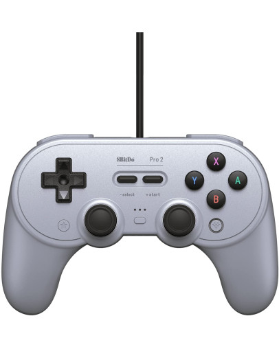 8BitDo Pro 2 žični igralni plošček sive barve
