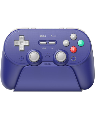 8BitDo Pro 3 Bluetooth brezžični igralni plošček vijolične barve