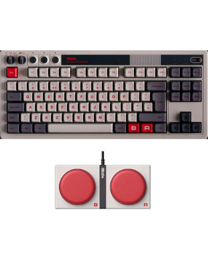 8BitDo Retro 108 mehanska tipkovnica N Edition z UK razporeditvijo tipk