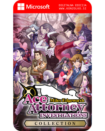Ace Attorney Investigations Collection - Microsoft Store koda brez škatlice (WINDOWS PC)