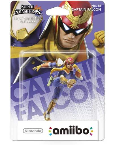 Amiibo Captain Falcon št. 18 (Super Smash Bros)