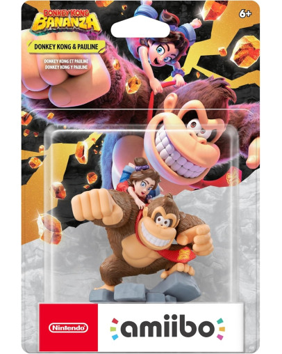 Amiibo Donkey Kong & Pauline (Donkey Kong Bananza) Amiibo Donkey Kong & Pauline (Donkey Kong Bananza)