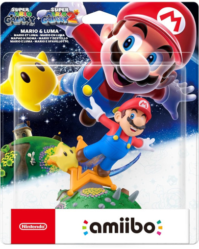 Amiibo Mario & Luma (Super Mario Galaxy 1 & 2)