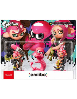 Amiibo Octoling Triple Pack Boy & Octopus & Girl (Splatoon)