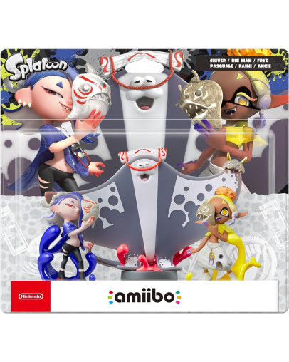Amiibo Shiver & Big Man & Frye (Splatoon)