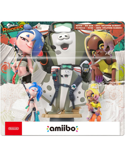Amiibo Shiver & Big Man & Frye (Splatoon Raiders)