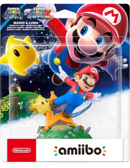 Amiibo Mario & Luma (Super Mario Galaxy 1 & 2)