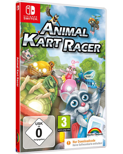 Animal Kart Racer - koda v škatlici (SWITCH)