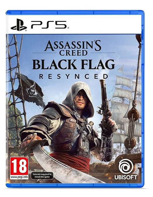 Assassins Creed Black Flag Re-Synced (PS5)