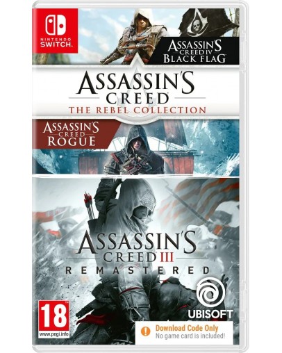 Assassins Creed Bundle The Rebel Collection + Assassins Creed 3 - koda v škatlici (SWITCH)