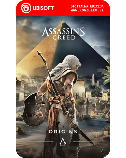 Assassins Creed Origins The Hidden Ones dodatek za igro - Ubisoft Connect koda brez škatlice (WINDOWS PC)