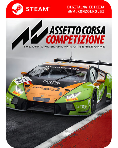 Assetto Corsa Competizione - Challengers Pack dodatek za igro - Steam koda brez škatlice (WINDOWS PC)