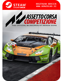 Assetto Corsa Competizione - Steam koda brez škatlice (WINDOWS PC | STEAM DECK)