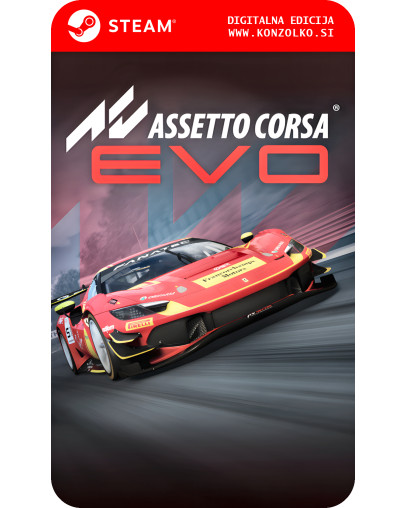Assetto Corsa Evo - Steam koda brez škatlice (WINDOWS PC)