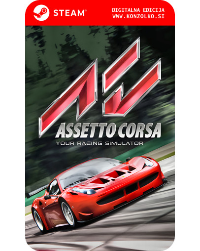 Assetto Corsa - Steam koda brez škatlice (WINDOWS PC)