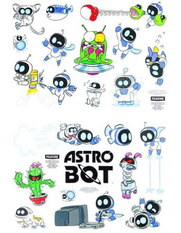 Astrobot Gadget nalepke Paladone