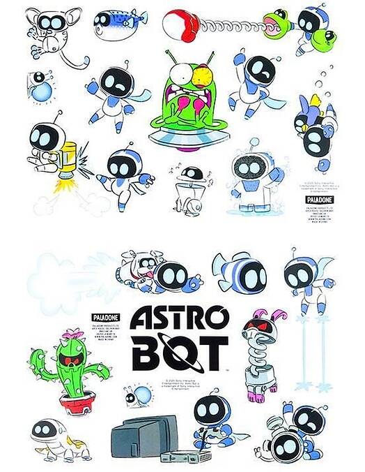 Astrobot Gadget nalepke Paladone