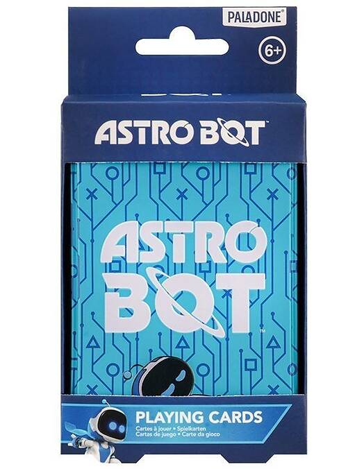 Astrobot igralne karte v zbirateljski pločevinki Paladone