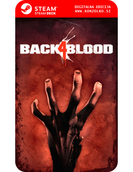 Back 4 Blood - Steam koda brez škatlice (WINDOWS PC | STEAM DECK)