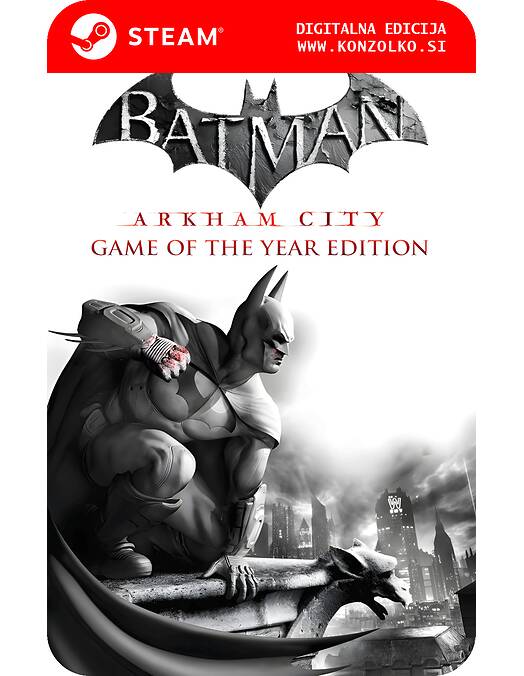Batman Arkham Collection - Steam koda brez škatlice (WINDOWS PC)
