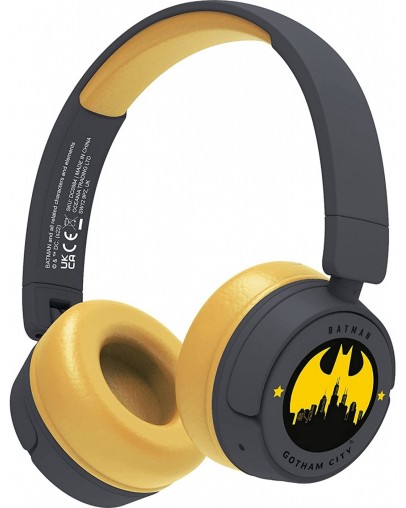 Batman Gotham City otroške brezžične slušalke za Switch & PC & mobilne naprave OTL Batman Gotham City otroške brezžične slušalke za Switch & PC & mobilne naprave OTL