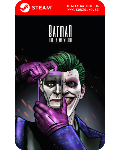 Batman The Enemy Within - The Telltale Series - Steam koda brez škatlice (WINDOWS PC)