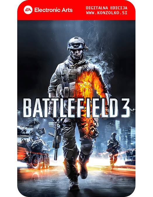 Battlefield 3 - EA App koda brez škatlice (WINDOWS PC)