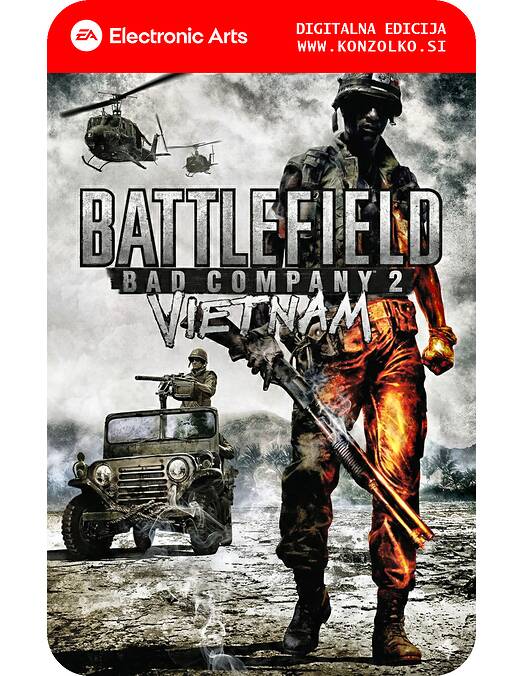 Battlefield Bad Company 2 Vietnam dodatek za igro - EA App koda brez škatlice (WINDOWS PC)
