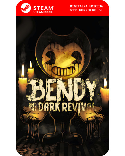 Bendy and the Dark Revival - Steam koda brez škatlice (WINDOWS PC | STEAM DECK)