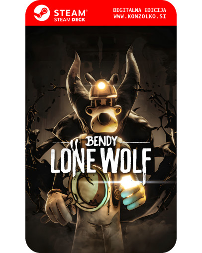 Bendy Lone Wolf - Steam koda brez škatlice (WINDOWS PC | STEAM DECK)
