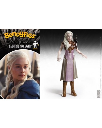 Bendyfig Game of Thrones Daenerys Targaryen figurica Noble Collection Bendyfig Game of Thrones Daenerys Targaryen figurica Noble Collection
