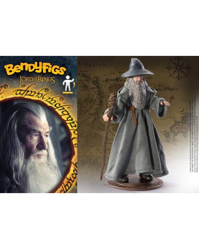 Bendyfig Lord of the Rings Gandalf figurica Noble Collection Bendyfig Lord of the Rings Gandalf figurica Noble Collection