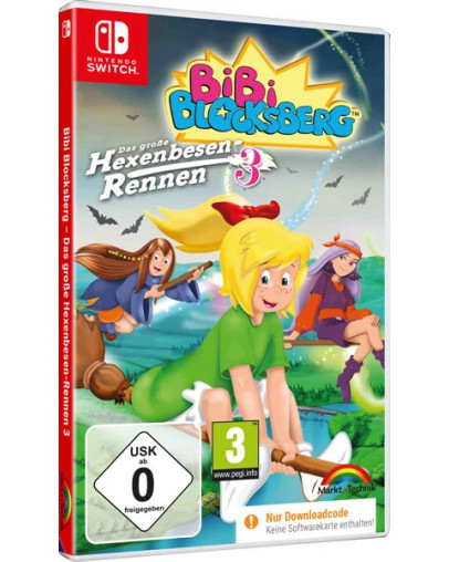 Bibi Blocksberg The Large Witches Broom Race 3 - koda v škatlici (SWITCH) Bibi Blocksberg The Large Witches Broom Race 3 - koda v škatlici (SWITCH)