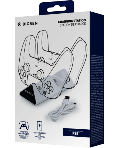 BigBen dvojna polnilna postaja V2 za PS5 DualSense