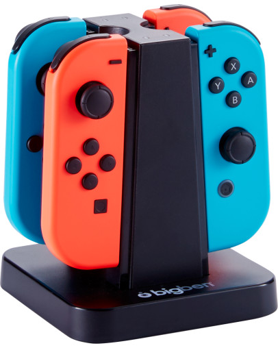 BigBen Nintendo Switch polnilna postaja za štiri Joy-Con kontrolerje