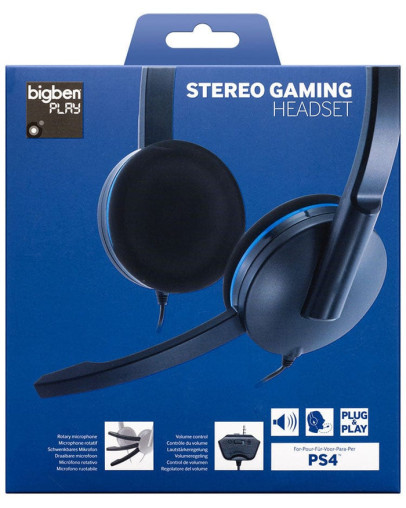 BigBen žične stereo slušalke za PS4