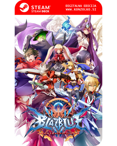 BlazBlue Centralfiction - Steam koda brez škatlice (WINDOWS PC | STEAM DECK)