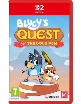Blueys Quest for The Gold Pen (SWITCH 2)