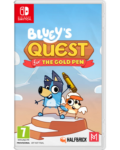 Blueys Quest for The Gold Pen (SWITCH)