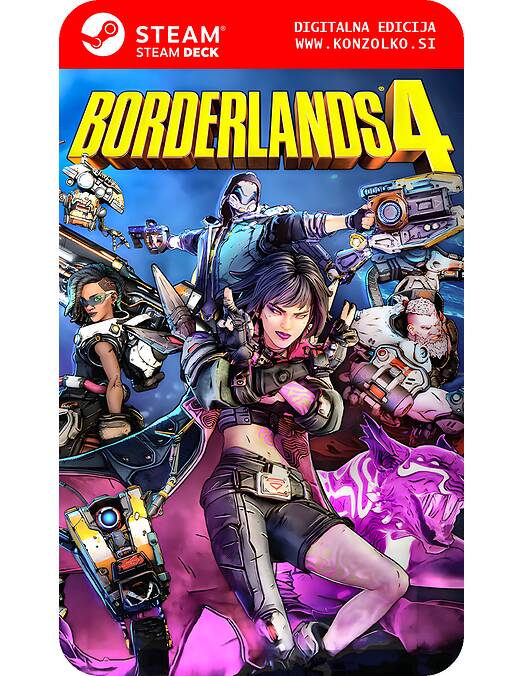 Borderlands 4 Super Deluxe Edition - Steam koda brez škatlice (WINDOWS PC | STEAM DECK)