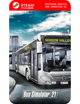Bus Simulator 21 Next Stop - Steam koda brez škatlice (WINDOWS PC | STEAM DECK)