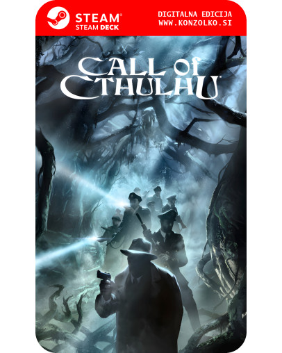 Call of Cthulhu - Steam koda brez škatlice (WINDOWS PC | STEAM DECK)