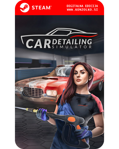 Car Detailing Simulator - Steam koda brez škatlice (WINDOWS PC)