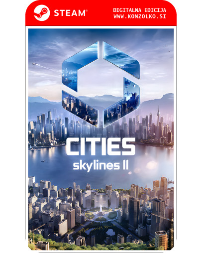 Cities Skylines 2 Modern City Bundle dodatek za igro - Steam koda brez škatlice (WINDOWS PC)