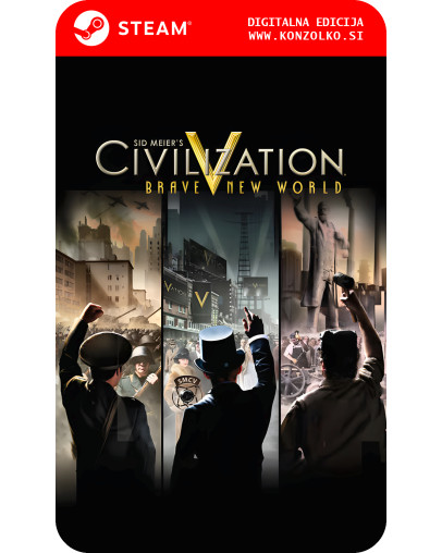 Civilization 5 Gods and Kings dodatek za igro - Steam koda brez škatlice (WINDOWS PC)